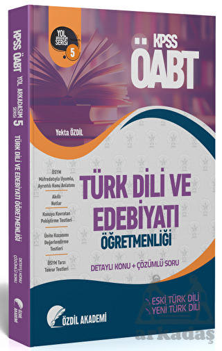 ÖABT Türk Dili Ve Edebiyatı 5. Kitap Eski Yeni Türk Dili Konu Anlatımlı Soru Bankası - 2
