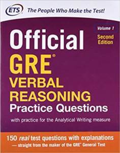 Official GRE Verbal Reasoning Practice Questions (2Nd Ed.) - 1