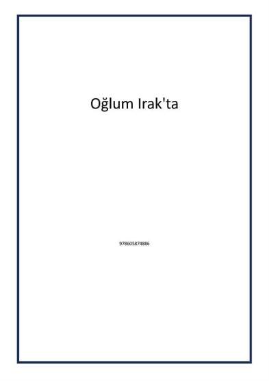 Oğlum Irak'ta - Spark Yayınları