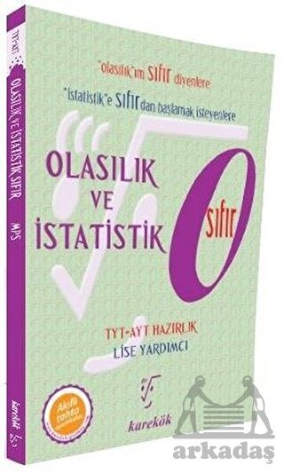 Olasılık Ve İstatistik Sıfır - Karekök Yayıncılık