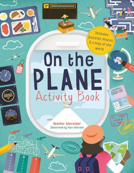 On The Plane Activity Book - Ivy Kids