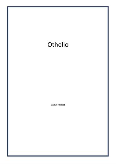 Othello - Ötüken Neşriyat