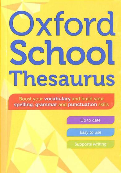 Oxford School Thesaurus - Oxford University Press UK