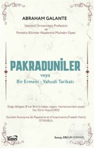 Pakraduniler Veya Bir Ermeni-Yahudi Tarikatı - Kanes Yayınları