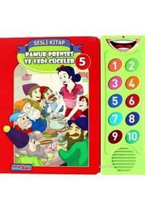 Pamuk Prenses Ve Yedi Cüceler - Konuşan Sesli Kitaplar 5 - Smarteach