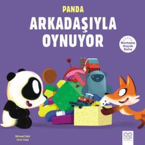 Panda Arkadaşıyla Oynuyor - 1001 Çiçek Kitaplar