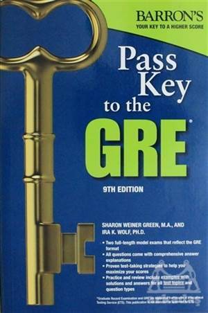 Pass Key To The GRE Test - Barron's