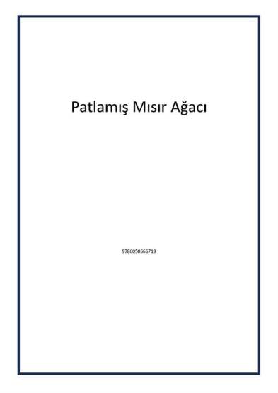 Patlamış Mısır Ağacı - 1