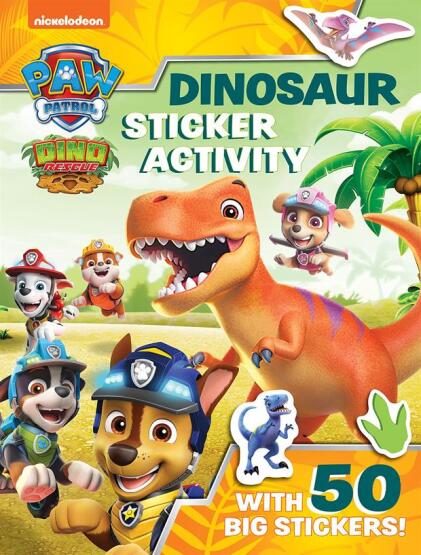 Paw Patrol Dinosaur Sticker Activity - 1