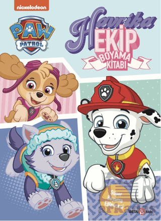 Paw Patrol Havrika Ekip Boyama Kitabı - Beta Kids