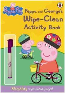 Peppa And George's Wipe Clean Activity Book - 1