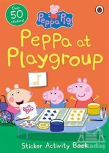 Peppa At Playgroup Sticker Activity Book - Ladybird