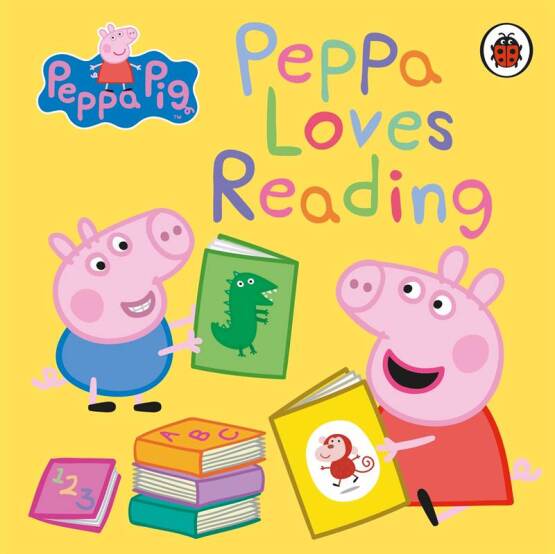 Peppa Loves Reading - Peppa Pig - Ladybird