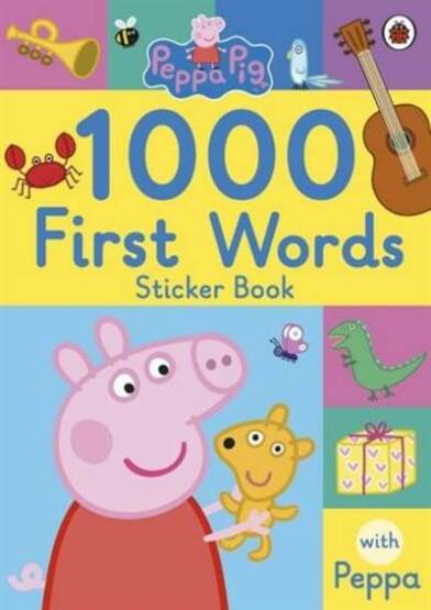 Peppa Pig: 1000 First Words Sticker Book - 1