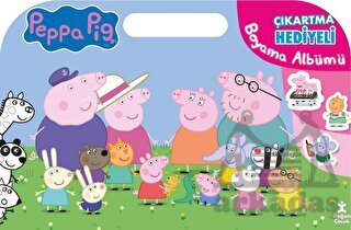 Peppa Pig Çıkartma Hediyeli Boyama Albümü - 1