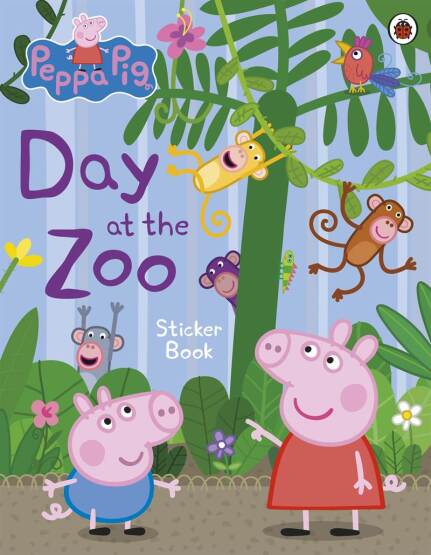 Peppa Pig: Day at the Zoo Sticker Book - Peppa Pig - 1