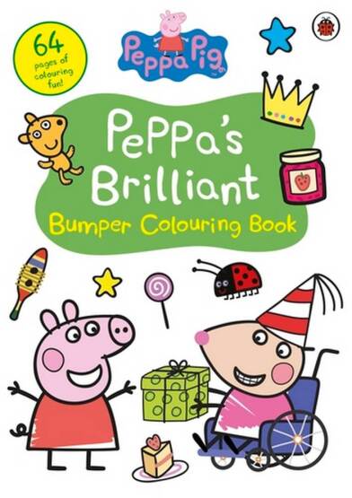 Peppa Pig: Peppa's Brilliant Bumper Colouring Book - Peppa Pig - Ladybird