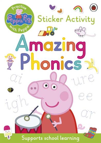 Peppa Pig: Practise With Peppa: Amazing Phonics Sticker Book - Peppa Pig - Ladybird