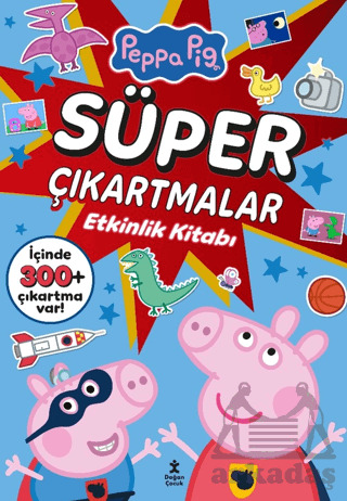 Peppa Pig - Süper Çıkartmalar Etkinlik Kitabı - 1