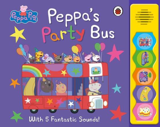 Peppa's Party Bus!
Noisy Sound Book
- Peppa Pig - Ladybird
