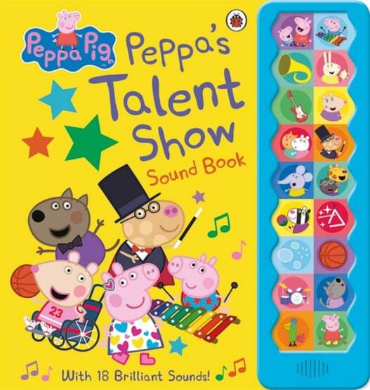 Peppa's Talent Show Noisy Sound Book - Peppa Pig - 1