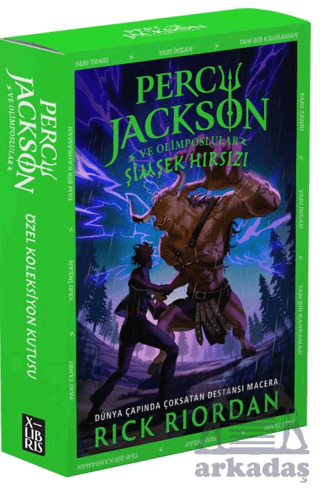 Percy Jackson Ve Olimposlular Şimşek Hırsızı (Özel Koleksiyon Kutusu) - XLIBRIS