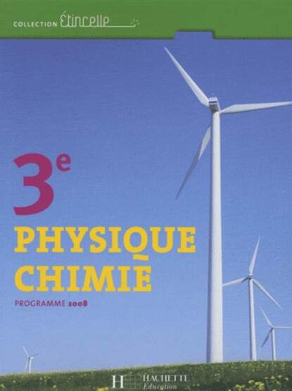 Physique Chimie 3 Programme 2008 - 1