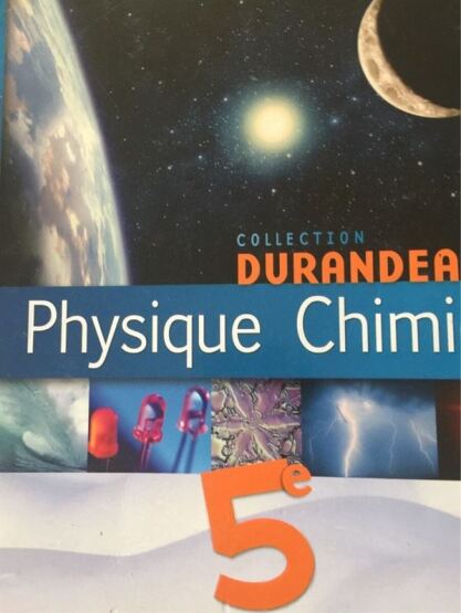 Physique Chimie 5e - 1