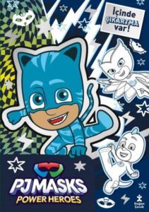 Pjmasks Power Heroes - Renk Koleksiyonu Boyama Kitabı - 1