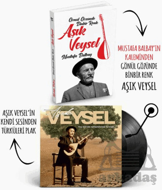 Plaklı Kitaplar - Aşık Veysel - Halk Kitabevi