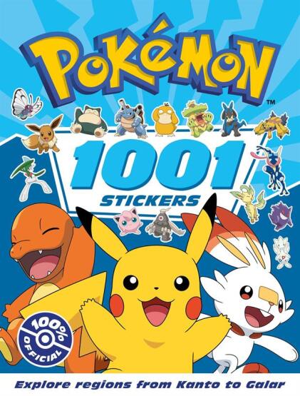 Pokemon: 1001 Stickers - 1