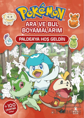 Pokemon-Ara Ve Bul Boyamalarım – Paldea’Ya Hoş Geldin - 1