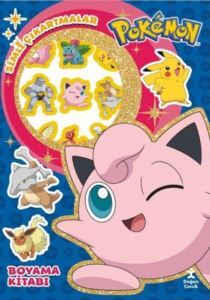 Pokemon - Star Simli Çıkartmalı Boyama Kitabı - Doğan Çocuk