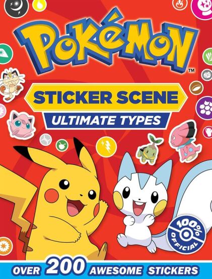 Pokémon Ultimate Types Sticker Scene (Over 200 Stickers) - 1
