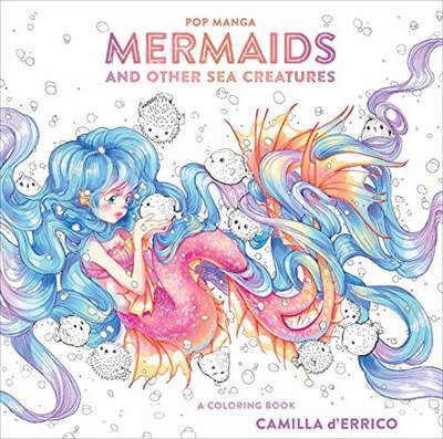 Pop Manga Mermaids and Other Sea Creatures - 1