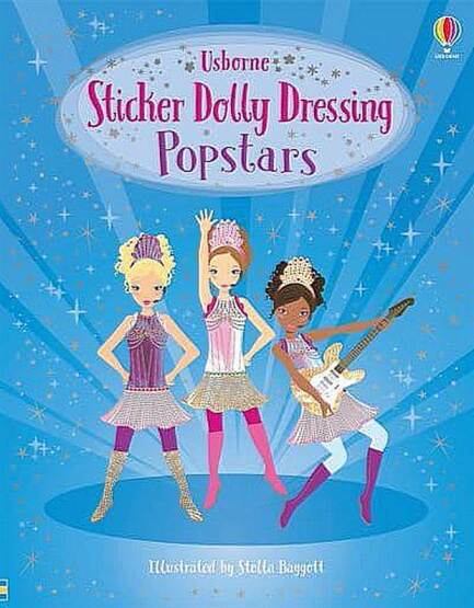 Popstars - Sticker Dolly Dressing - Usborne Publishing UK