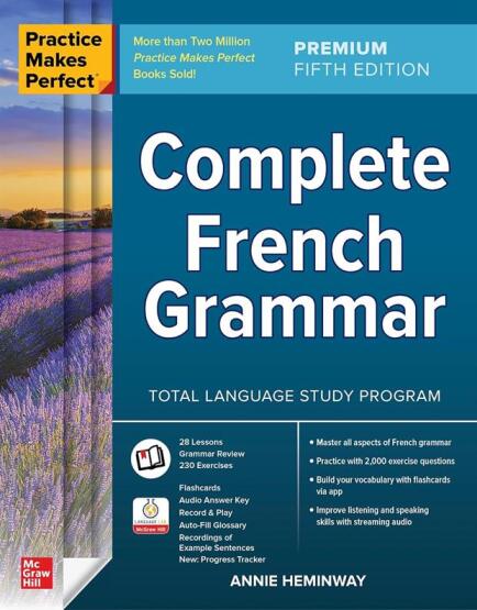 Practice Makes Perfect: Complete French Grammar, Premium Fifth Edition - 1