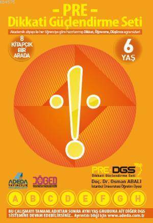 Pre Dikkati Güçlendirme Seti 6 Yaş - Adeda Yayıncılık