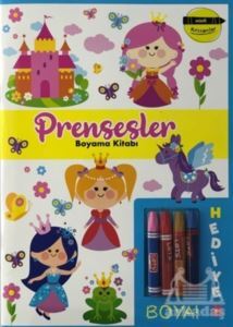 Prensesler Boyama Kitabı - Minik Ressamlar - Doğan Egmont Yayıncılık