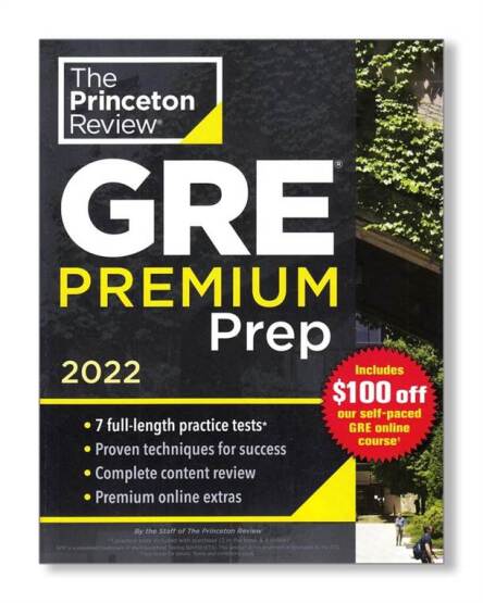 Princeton Review GRE Premium Prep, 2022 - 1