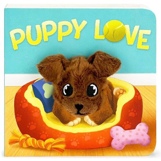 Puppy Love (Finger Puppet Board Book) - Cottage Door Press