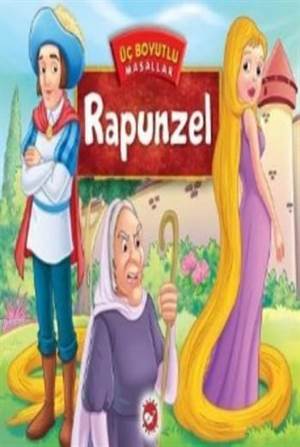Rapunzel; Üç Boyutlu Masallar - Beyaz Balina Yayınları