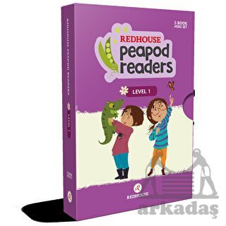 Redhouse Peapod Readers İngilizce Hikaye Seti 1 (Kutulu Ürün) - 1