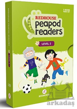 Redhouse Peapod Readers İngilizce Hikaye Seti 2 Kutulu Ürün - 1