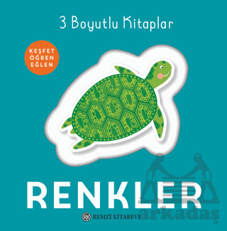 Renkler - 3 Boyutlu Kitaplar - 1