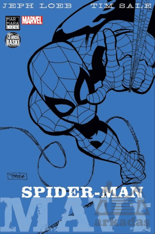 Renkler Serisi: Spider-Man - Mavi - Marmara Çizgi