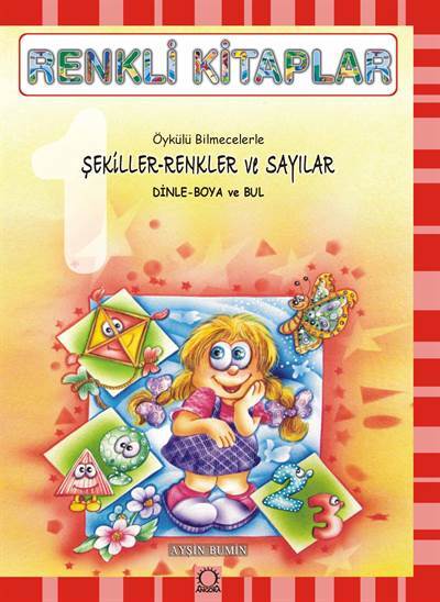 Renkli Kitaplar 1 Şekiller - Renkler Ve Sayılar - Angora Yayıncılık