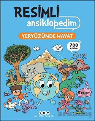 Resimli Ansiklopedim - Yeryüzünde Hayat - Yapı Kredi Yayınları
