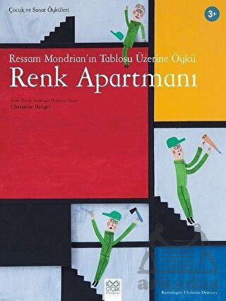 Ressam Mondrian`ın Tab.Üzr.Öykü:Renk Apt - 1