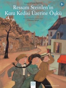 Ressam Steinlen`in Kara Kedisi Üzerine Ö - 1001 Çiçek Kitaplar